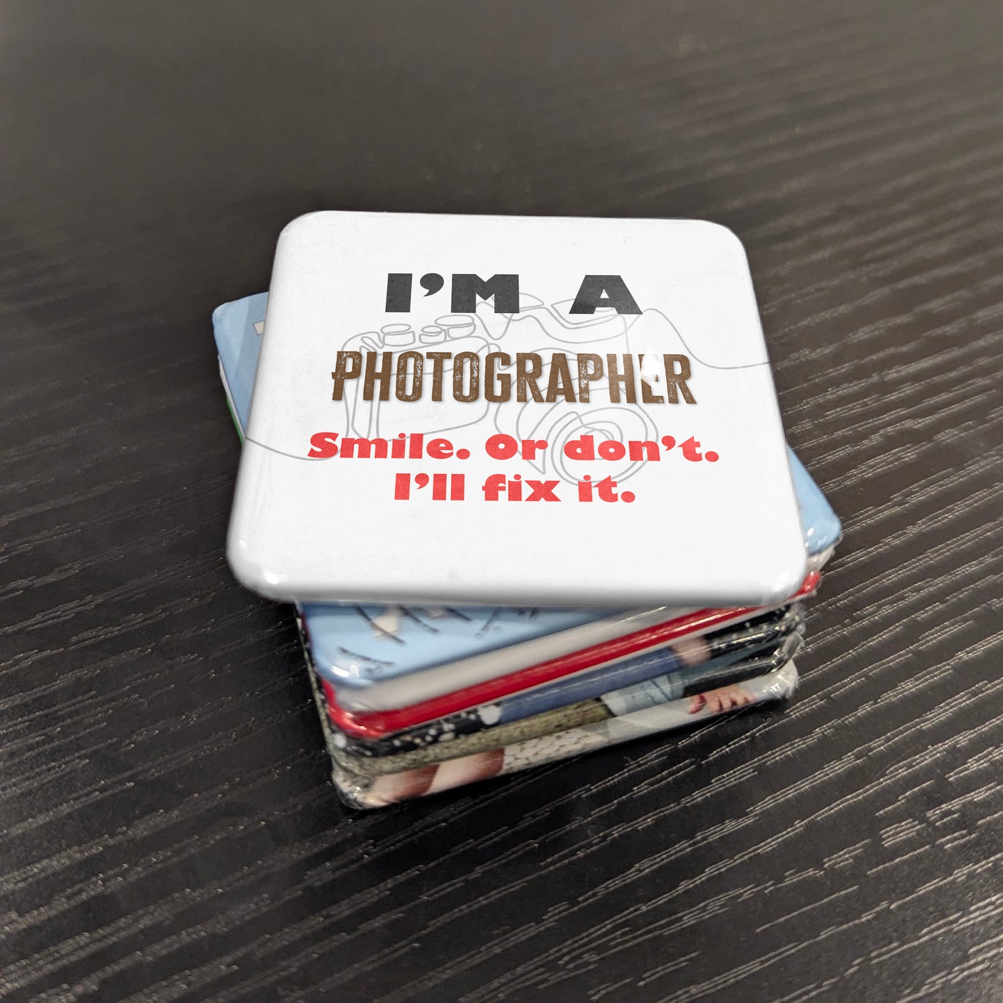 I'm a Photographer Fridge Magnet - PhiloPerse