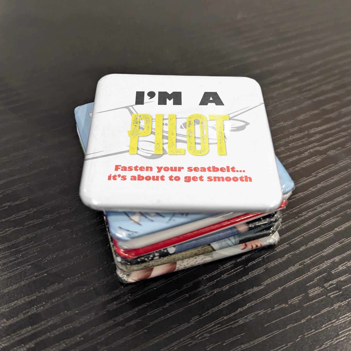 I'm a Pilot Fridge Magnet - PhiloPerse