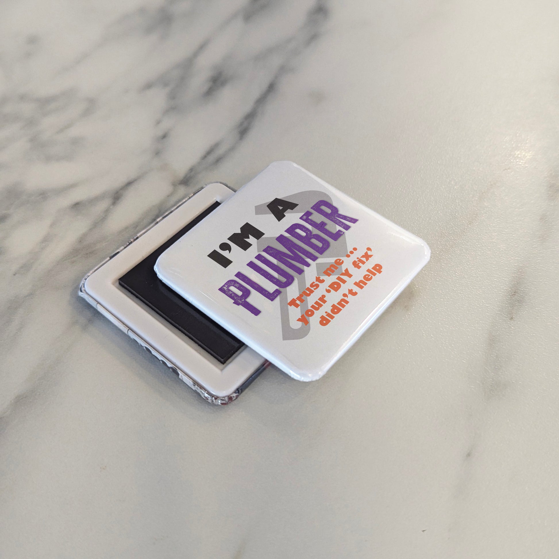 I'm a Plumber Fridge Magnet - PhiloPerse