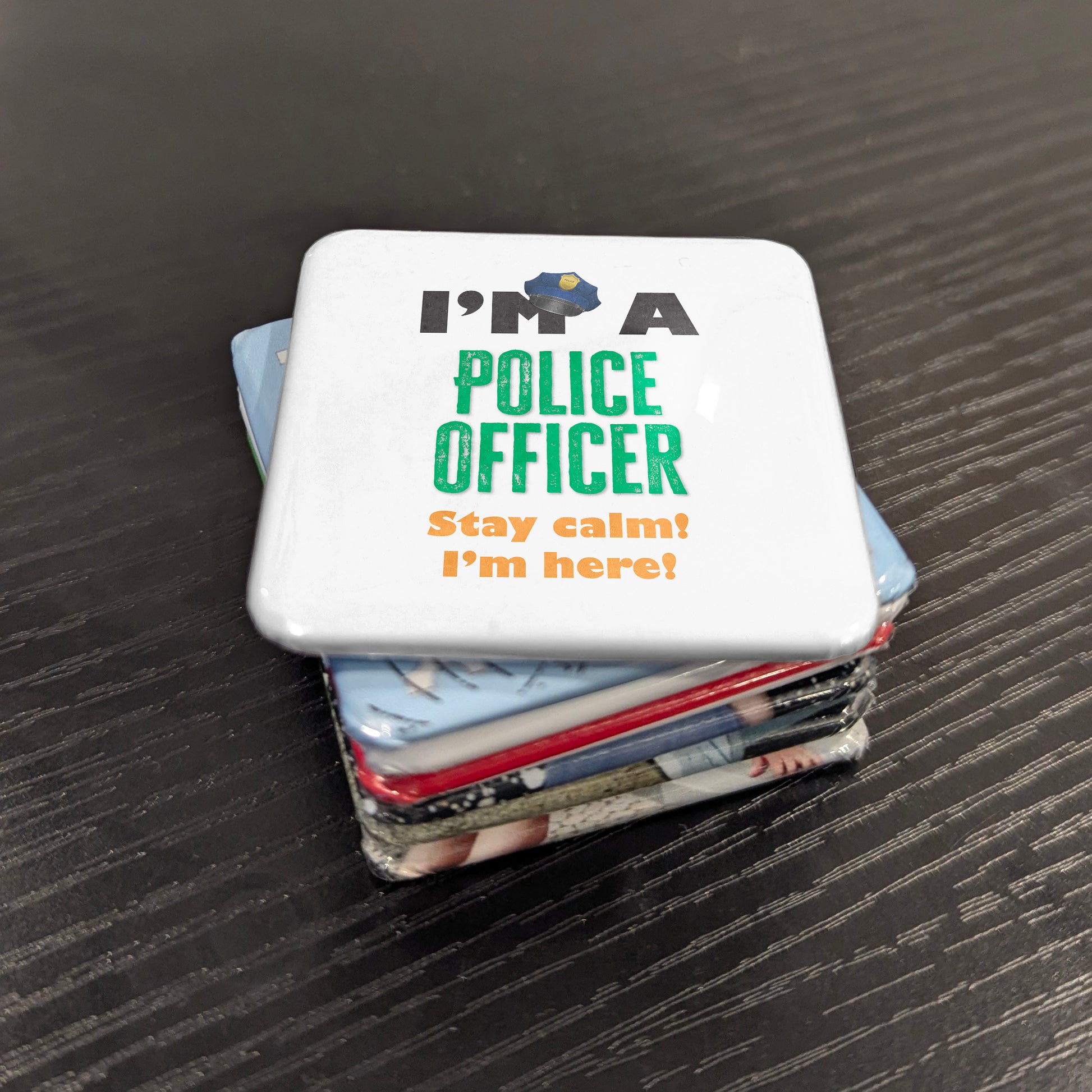 I'm a Police Officer Fridge Magnet - PhiloPerse