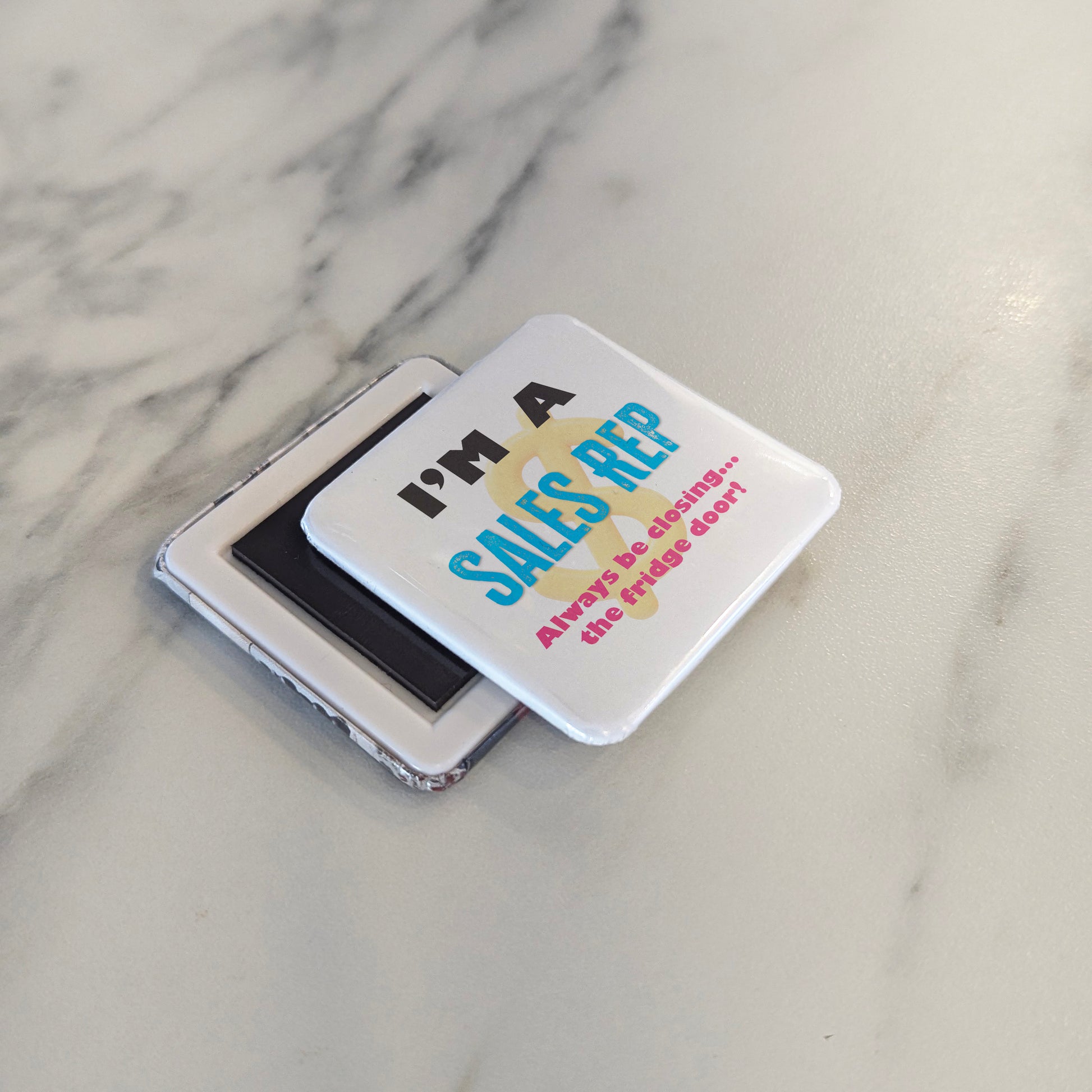 I'm a Sales Rep Fridge Magnet - PhiloPerse