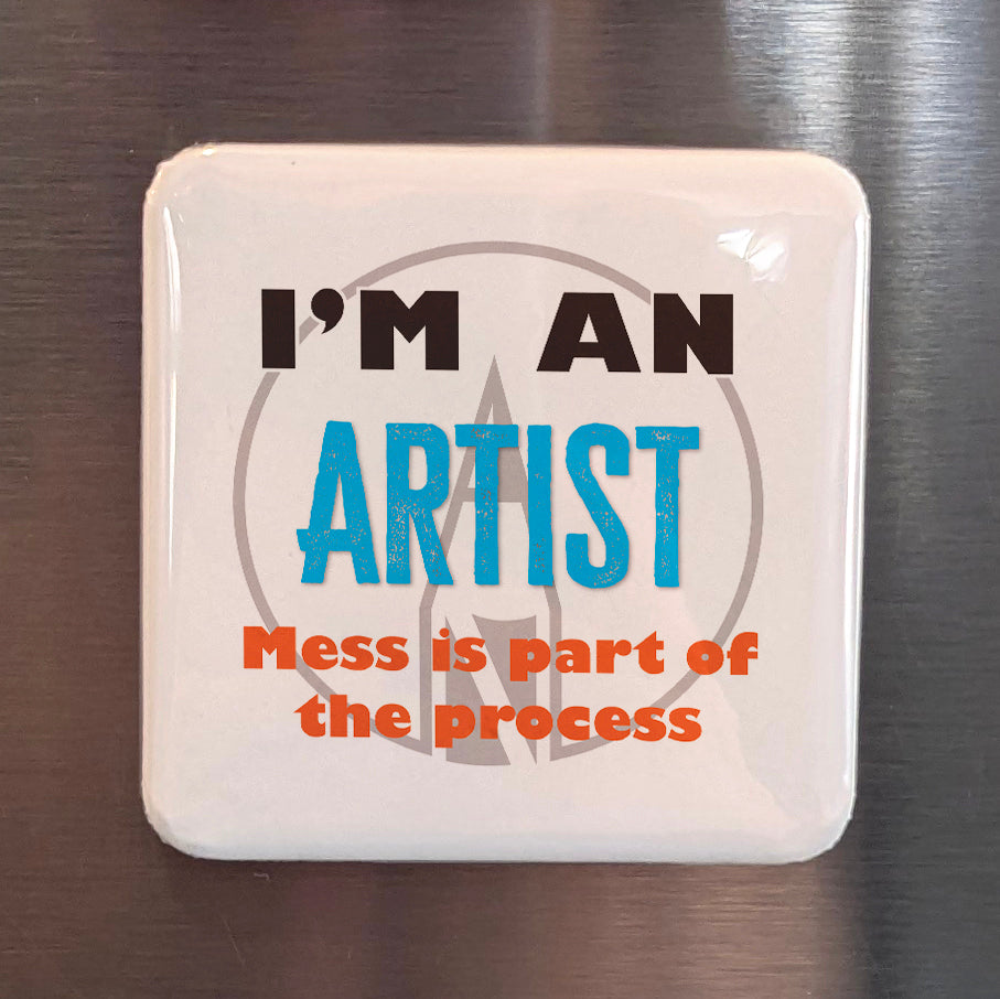 I'm an Artist Fridge Magnet - PhiloPerse