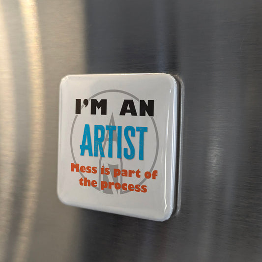 I'm an Artist Fridge Magnet - PhiloPerse