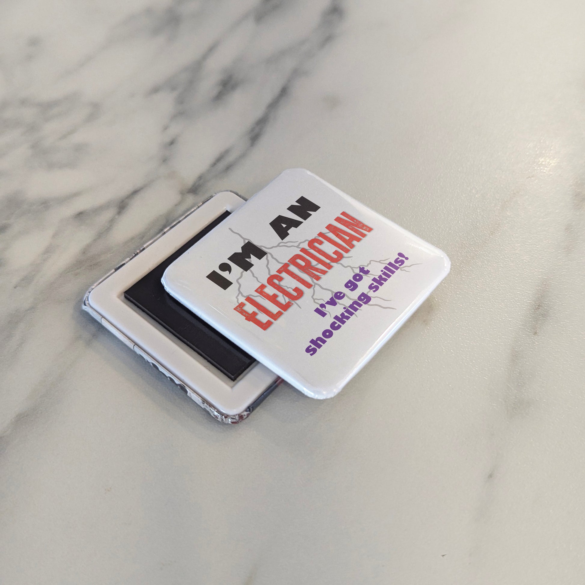 I'm an Electrician Fridge Magnet - PhiloPerse