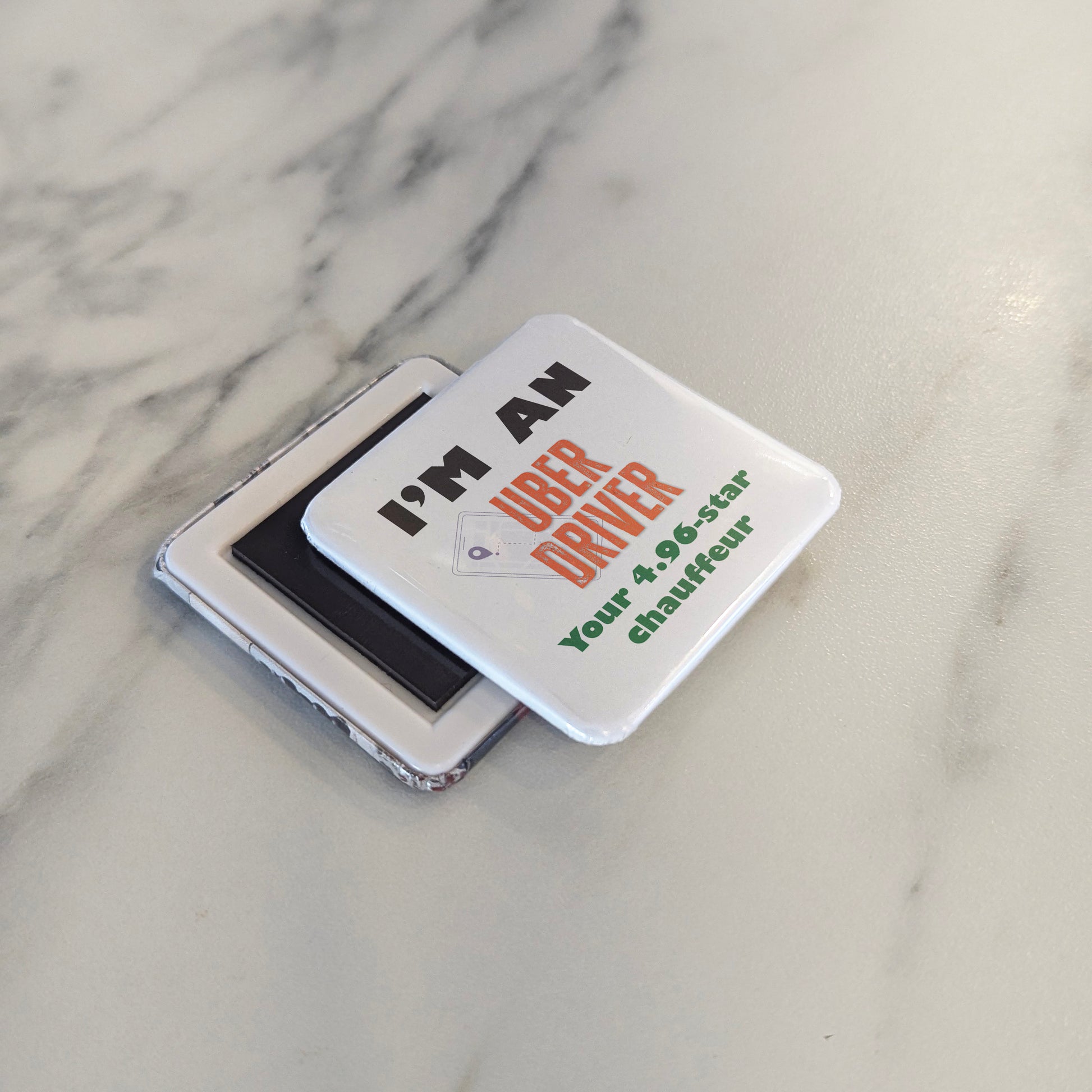 I'm an Uber Driver Fridge Magnet - PhiloPerse