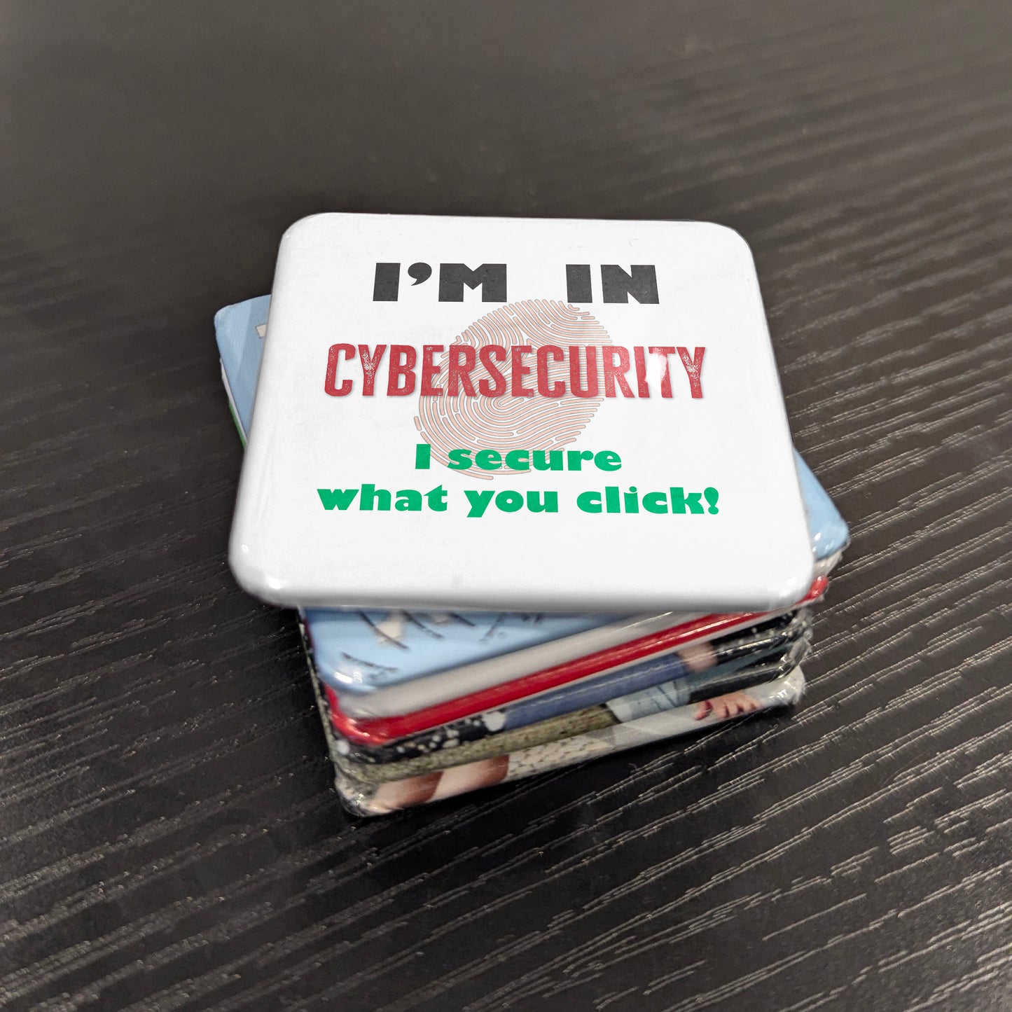 I'm in Cybersecurity Fridge Magnet - PhiloPerse