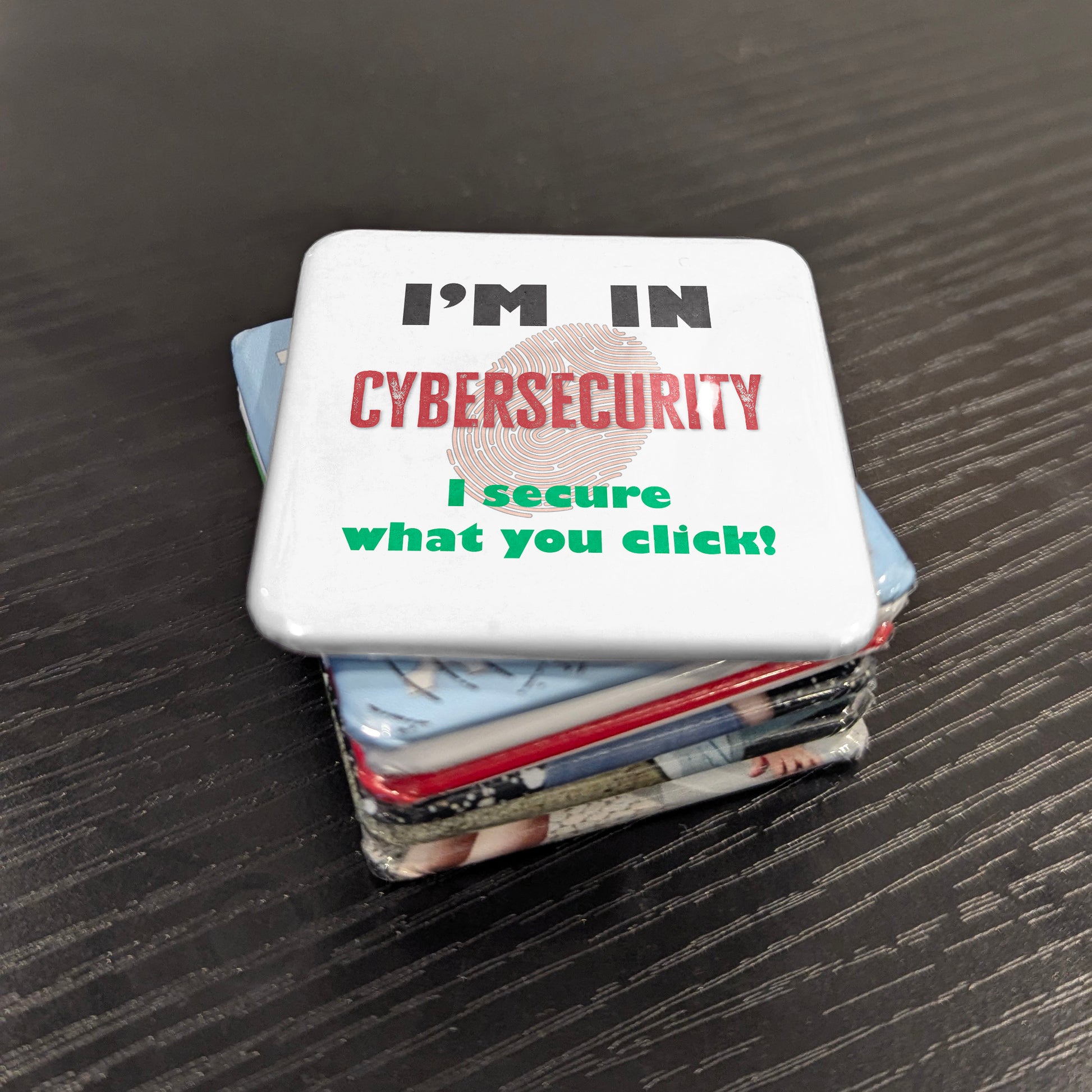 I'm in Cybersecurity Fridge Magnet - PhiloPerse