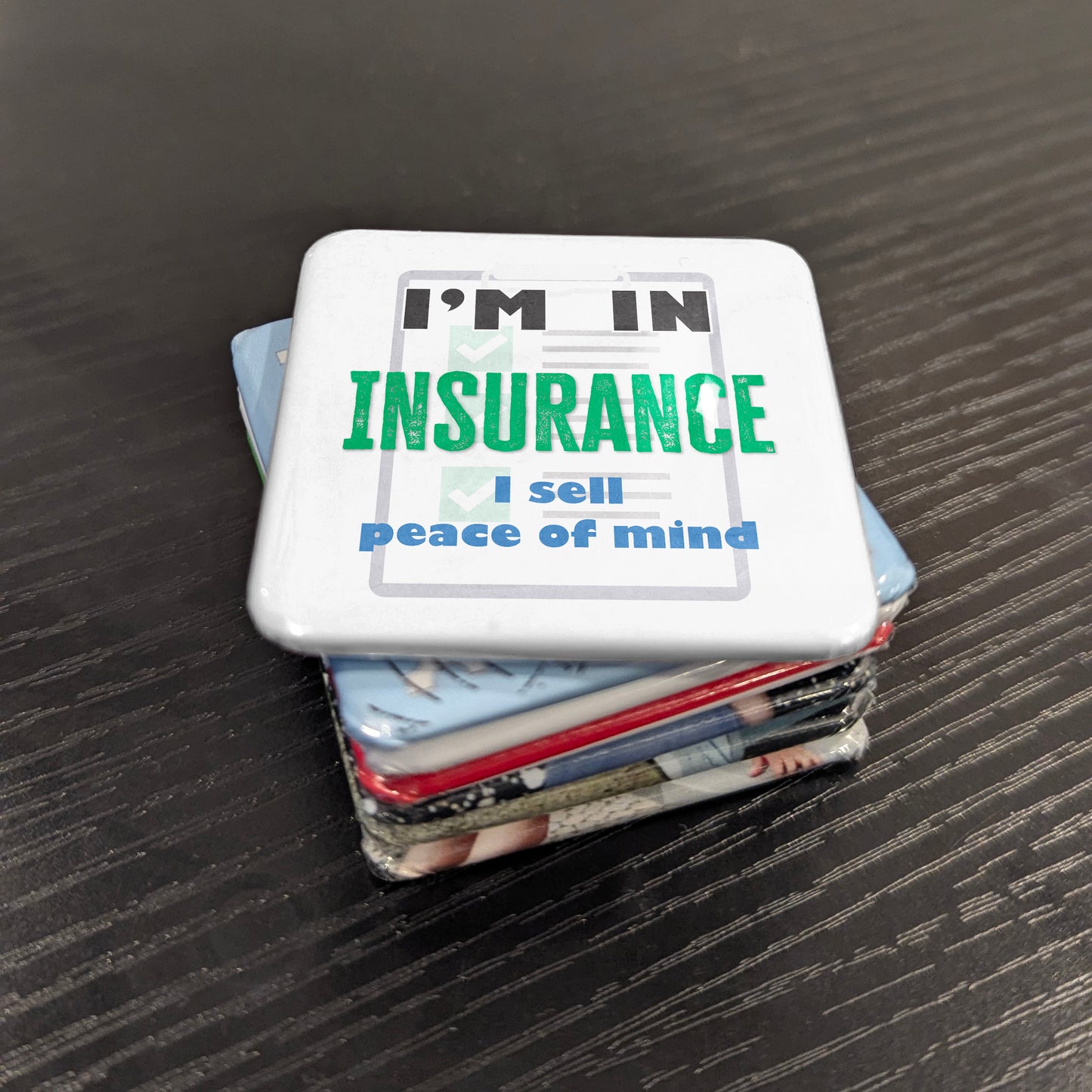 I'm in Insurance Fridge Magnet - PhiloPerse