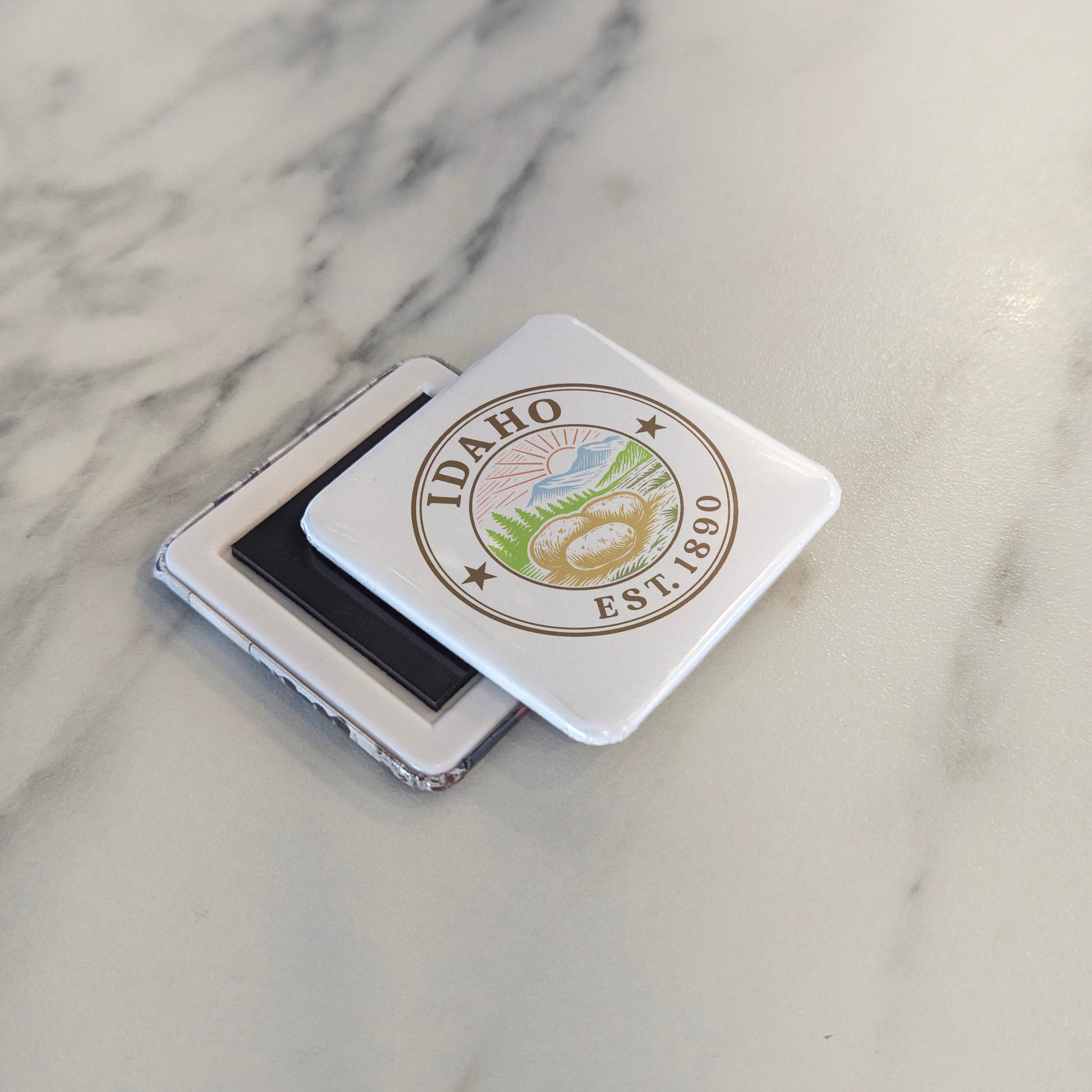 Idaho Magnet | The Gem State | 2×2 | Made in Canada - PhiloPerse