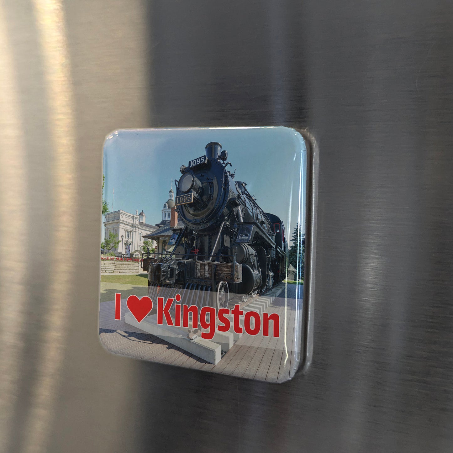 I Love Pomquet Beach Magnet | 2×2 | Made in Canada - PhiloPerse
