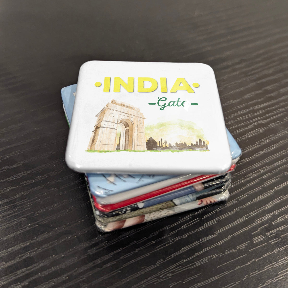 India Asia Magnet | India Gate War Memorial of New Delhi | 2x2 | Made in Canada
