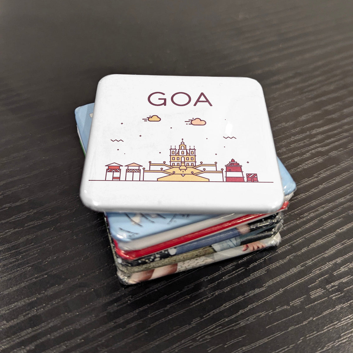 Goa India Asia Magnet | Pearl of the Orient on the Arabian Sea | 2x2 | Made in Canada