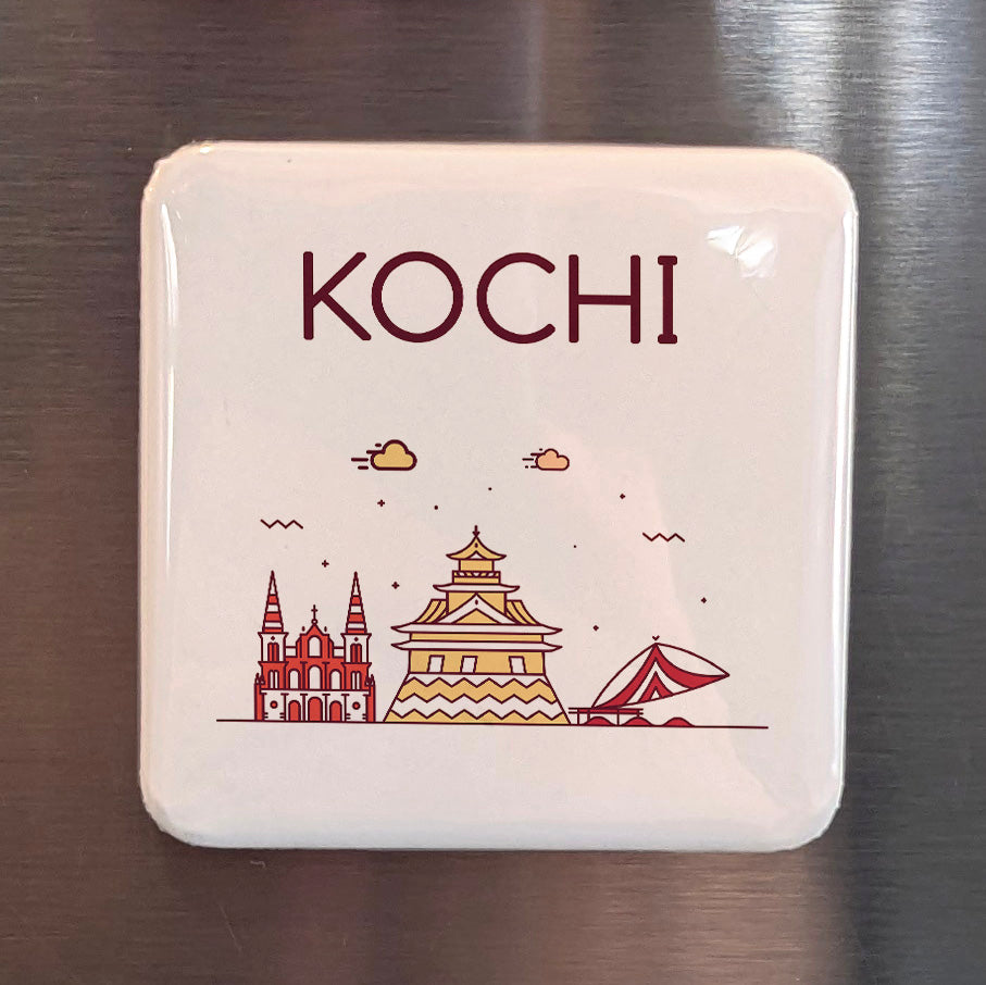 Kochi India Asia Magnet | Queen of the Arabian Sea on the Malabar Coast | 2x2 | Made in Canada