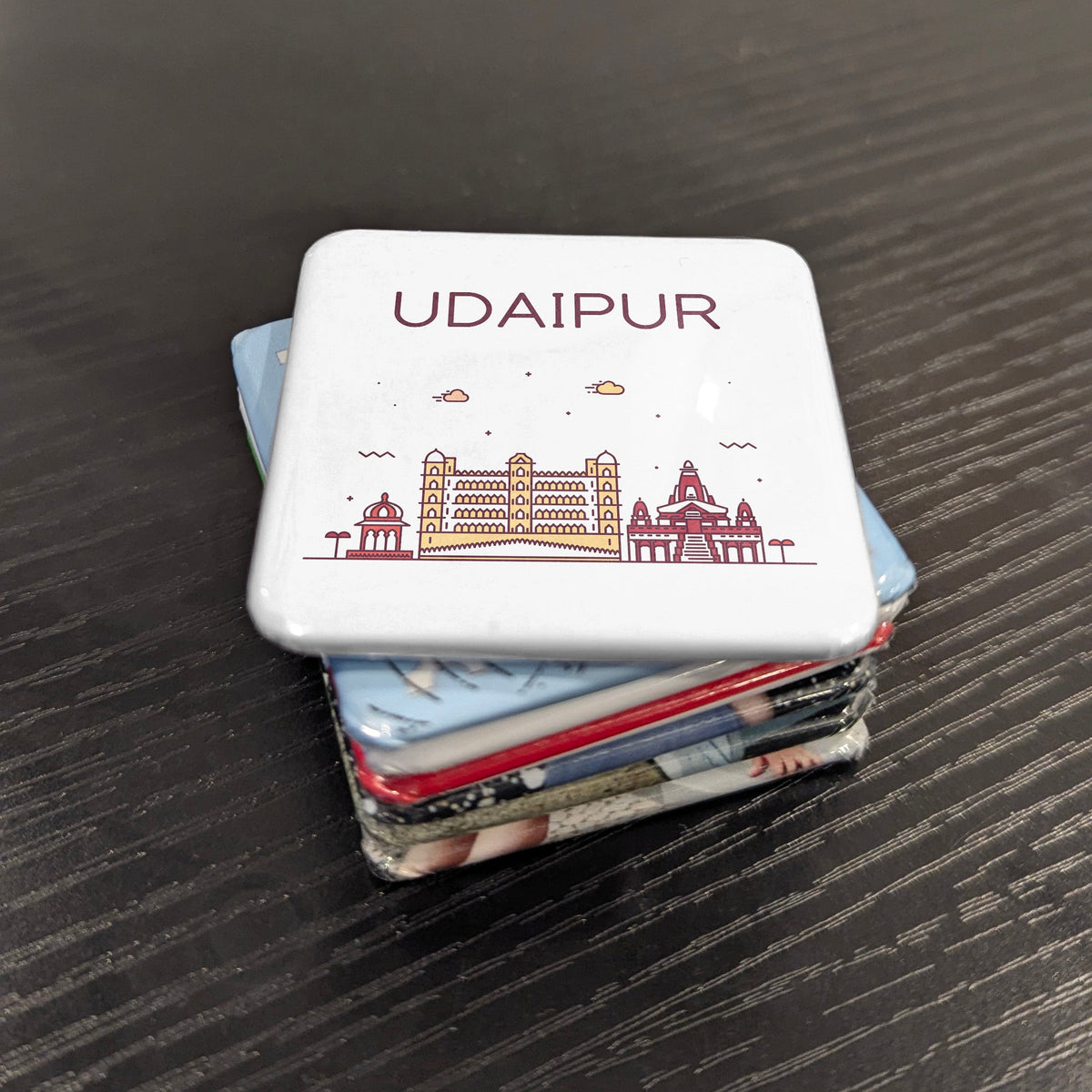 Udaipur India Asia Magnet | City of Lakes and Palaces of Rajasthan | 2x2 | Made in Canada