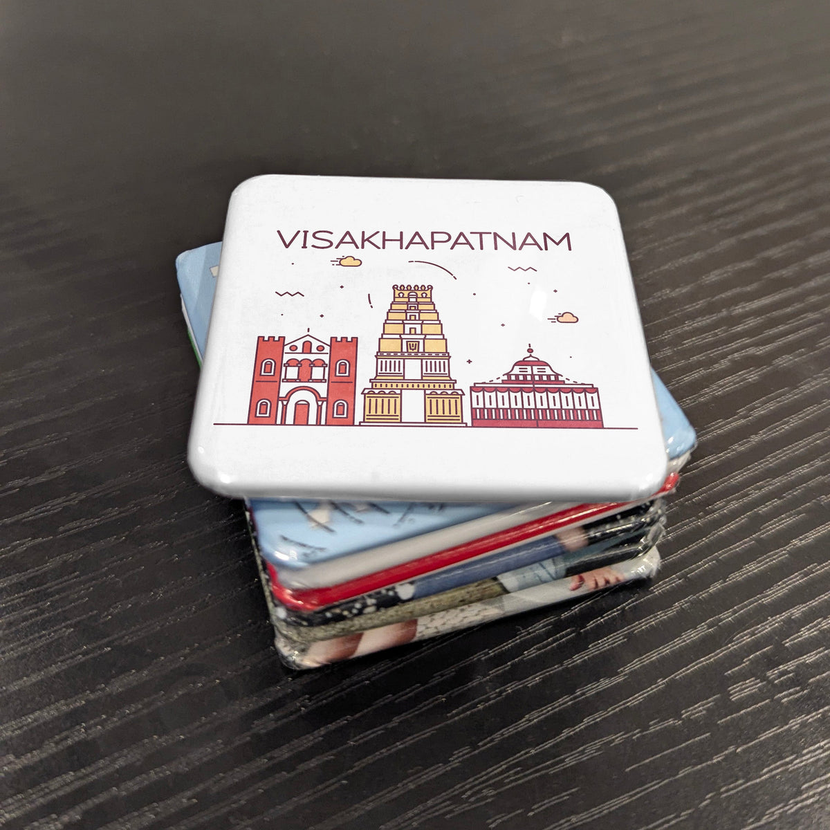 Visakhapatnam India Asia Magnet | Jewel of the East Coast on the Bay of Bengal | 2x2 | Made in Canada