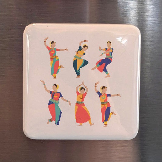 Inde Aimant de l'Asie | Danse classique indienne, patrimoine vivant du sous-continent | 2x2 | Fabriqué au Canada