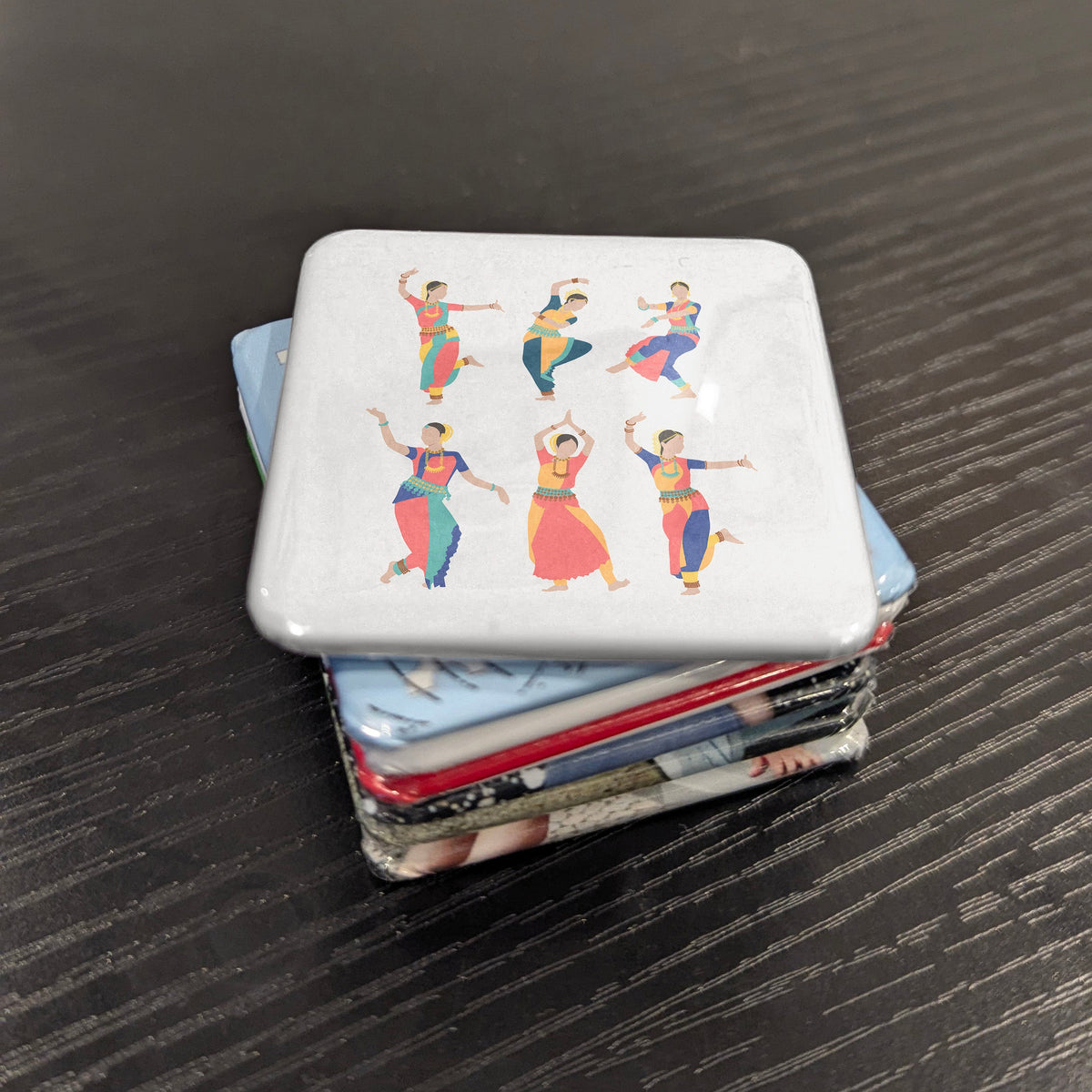 India Asia Magnet | Indian Classical Dance Living Heritage of the Subcontinent | 2x2 | Made in Canada