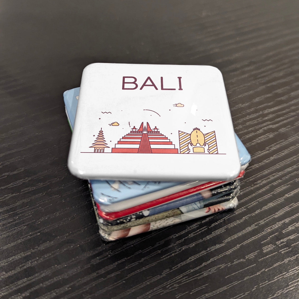 Bali Indonesia Asia Magnet | Island of the Gods in the Lesser Sunda Islands | 2x2 | Made in Canada