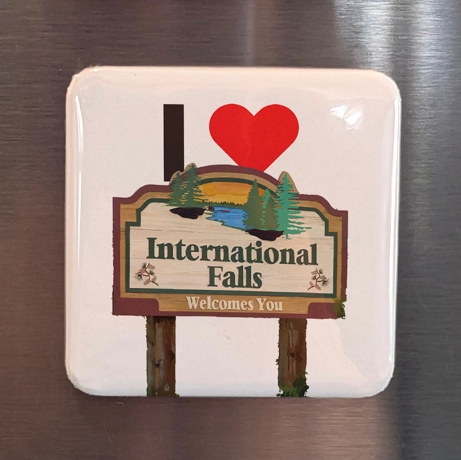 International Falls Fridge Magnet - PhiloPerse