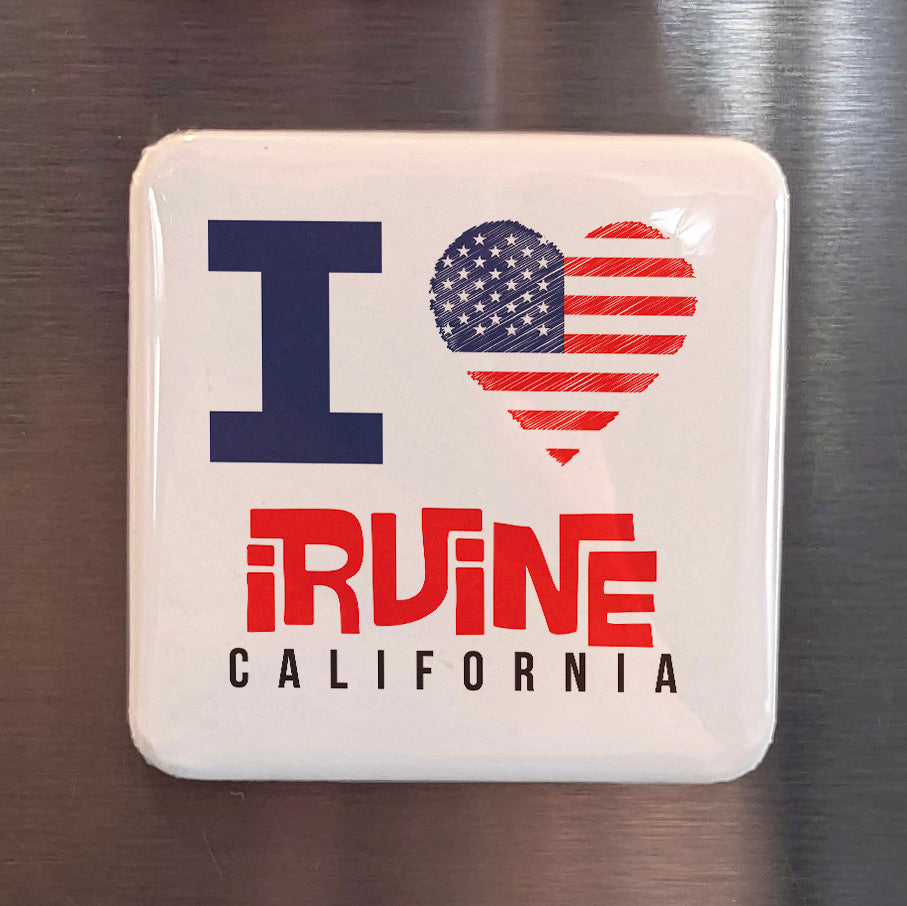 Irvine California Magnet | Great Park City | 2×2 | Made in Canada - PhiloPerse