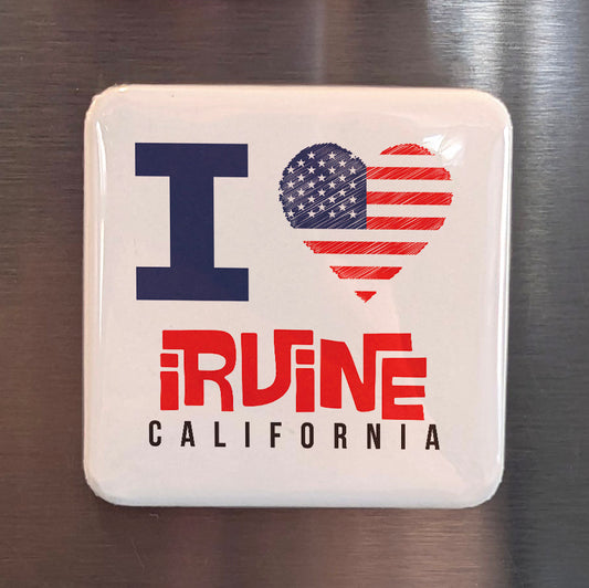 Irvine California Magnet | Great Park City | 2x2 | Made in Canada - PhiloPerse