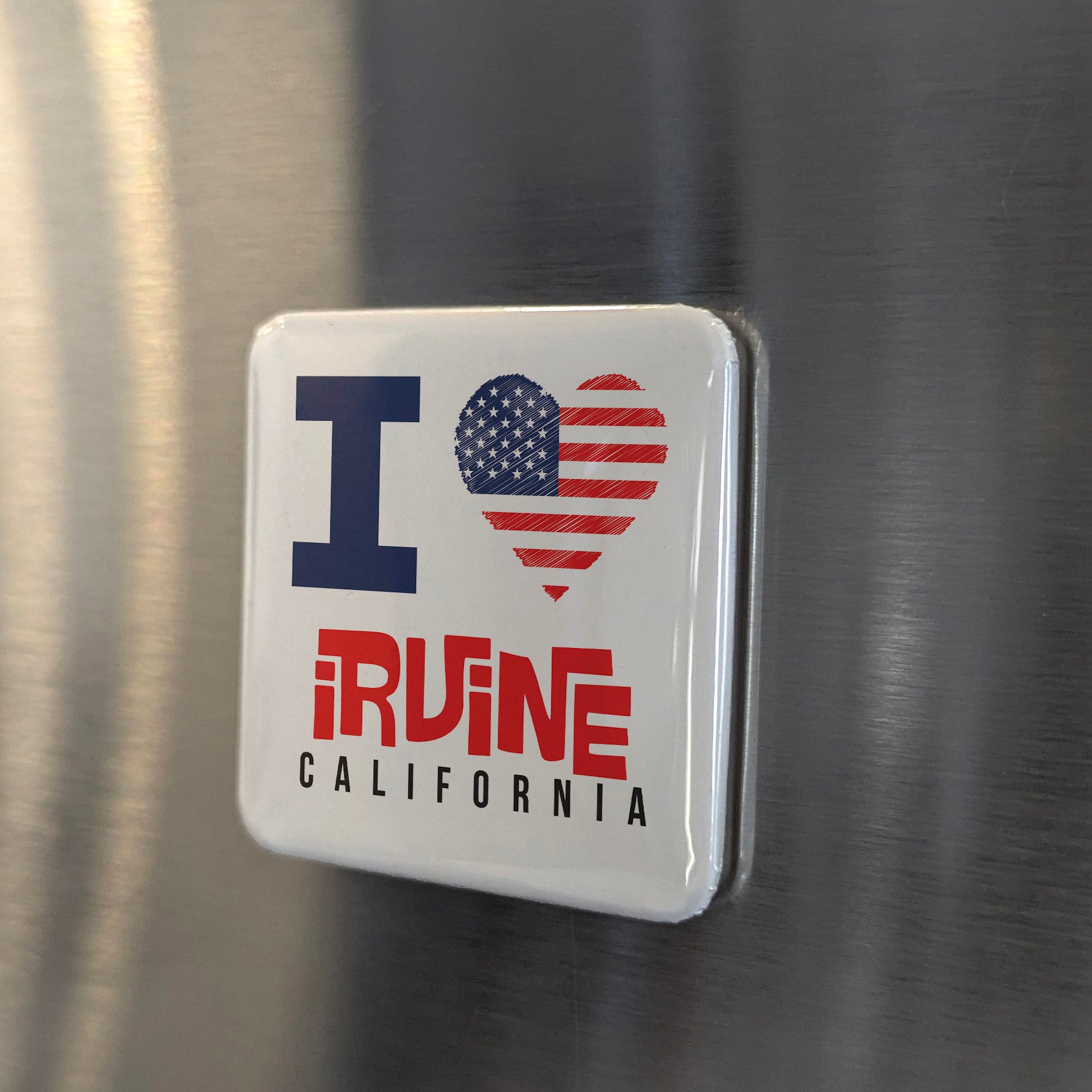 Irvine California Magnet | Great Park City | 2×2 | Made in Canada - PhiloPerse
