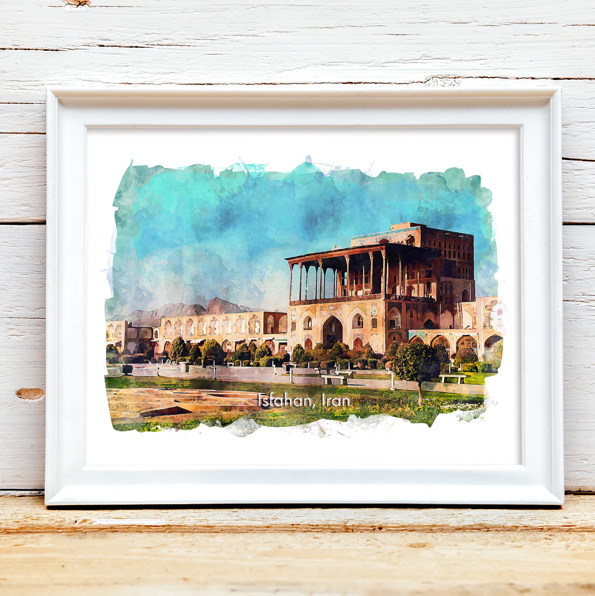 Isfahan Ali Qapu, Iran, Art Print | 8×10 | Made in Canada - PhiloPerse