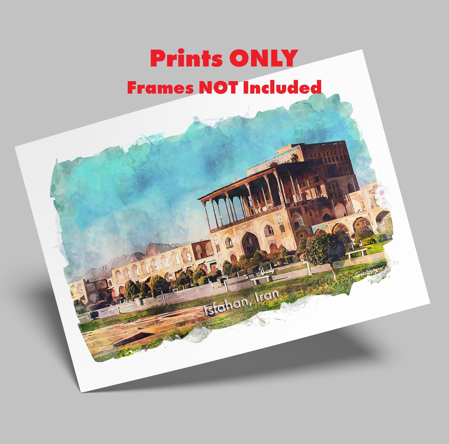 Isfahan Ali Qapu, Iran, Art Print | 8×10 | Made in Canada - PhiloPerse