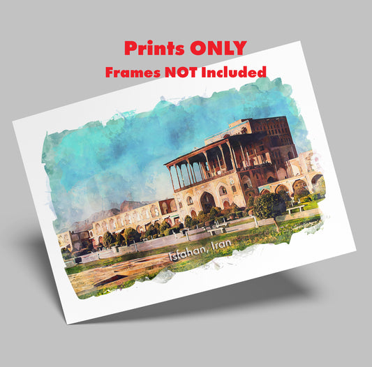 Isfahan Ali Qapu, Iran, Art Print | 8×10 | Made in Canada - PhiloPerse