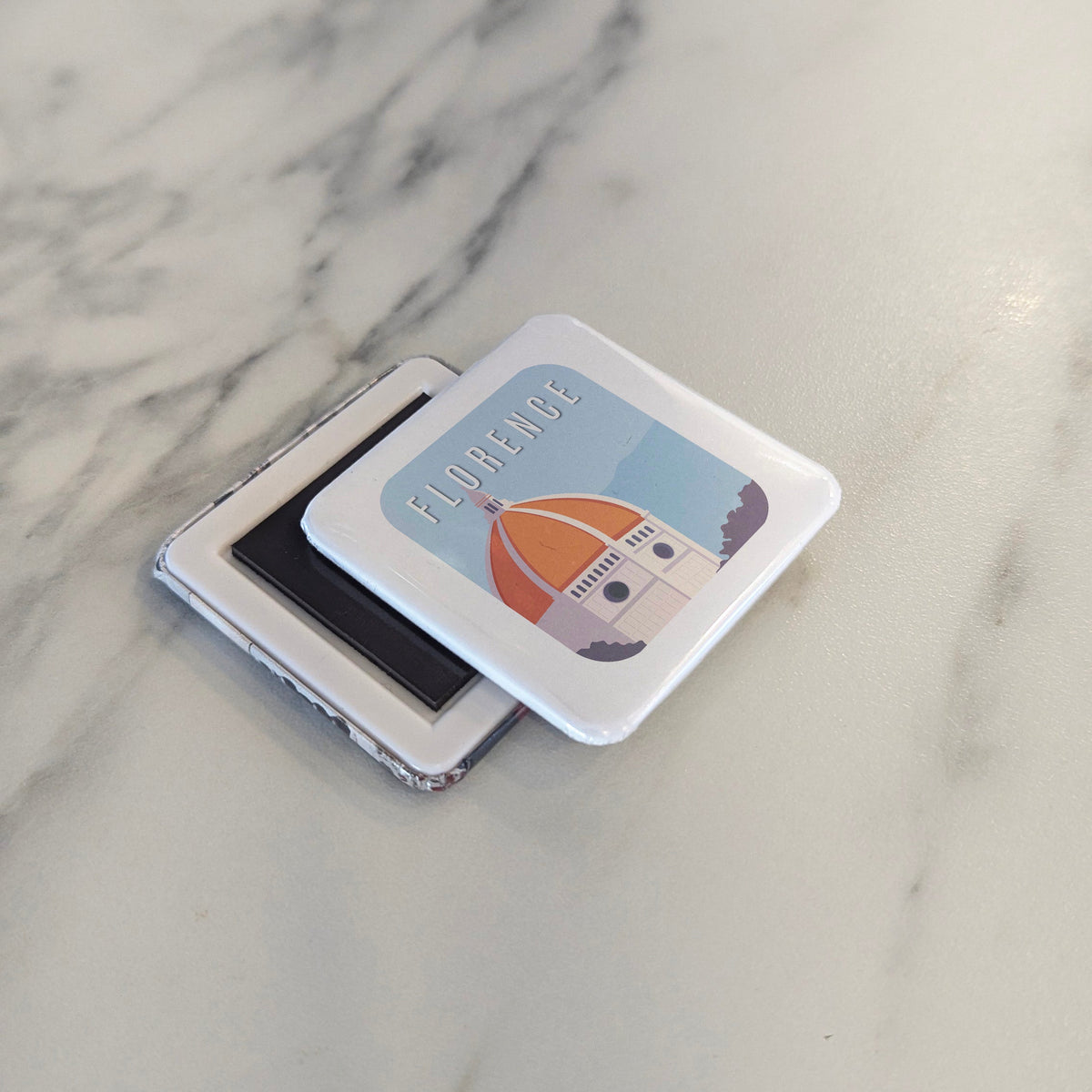 Florence Italy Magnet | Cradle of the Renaissance on the Banks of the Arno | 2x2 | Made in Canada