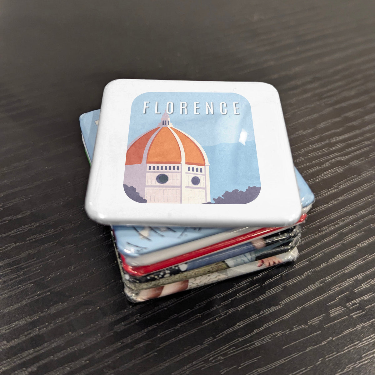 Florence Italy Magnet | Cradle of the Renaissance on the Banks of the Arno | 2x2 | Made in Canada