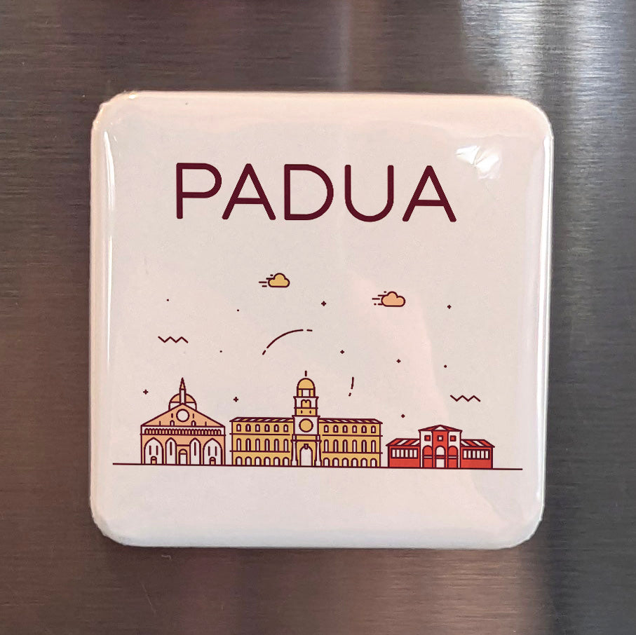 Padua Italy Magnet | City of Giotto and the Oldest Botanical Garden in the World | 2x2 | Made in Canada