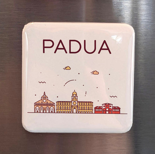 Padua Italy Magnet | City of Giotto and the Oldest Botanical Garden in the World | 2x2 | Made in Canada - PhiloPerse