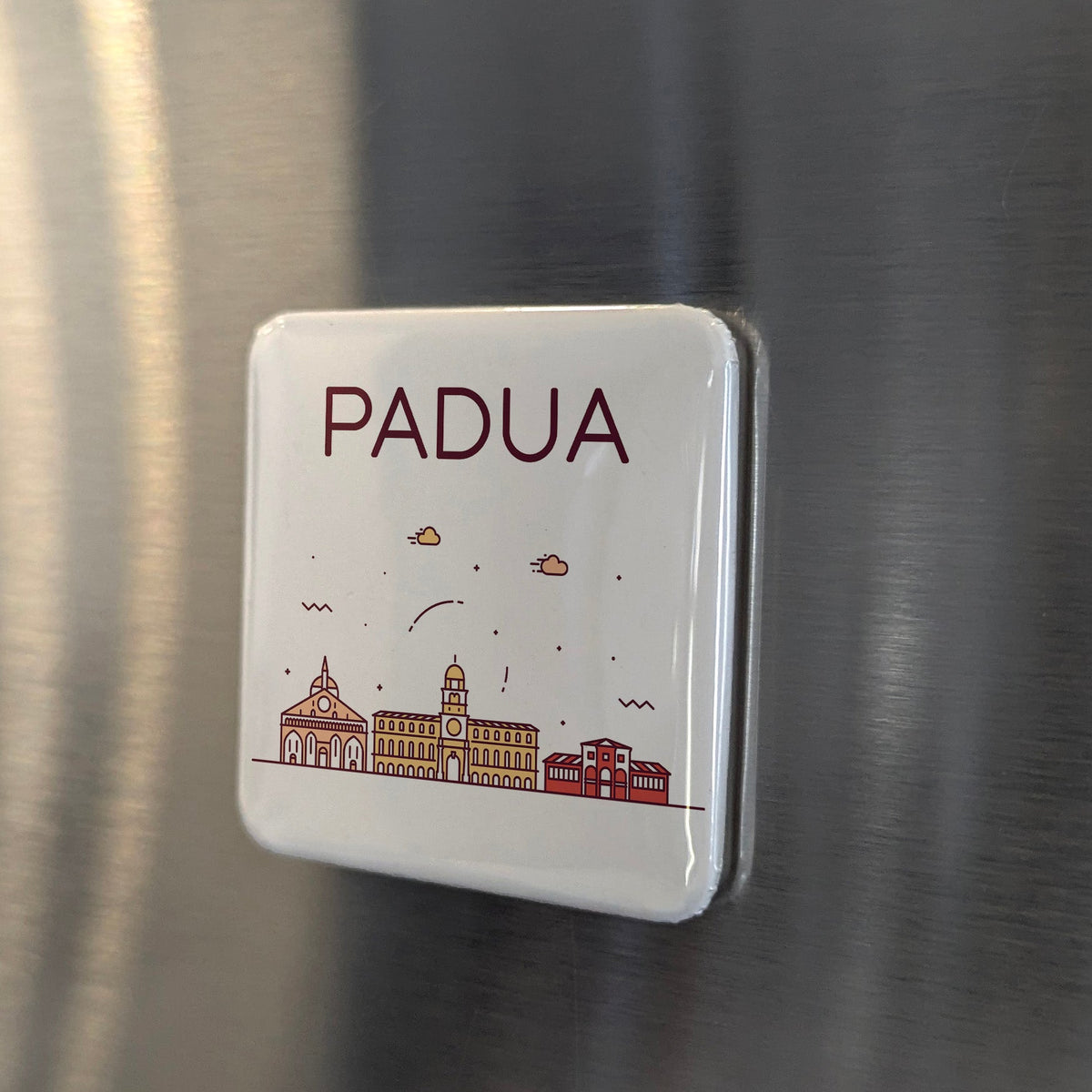 Padua Italy Magnet | City of Giotto and the Oldest Botanical Garden in the World | 2x2 | Made in Canada