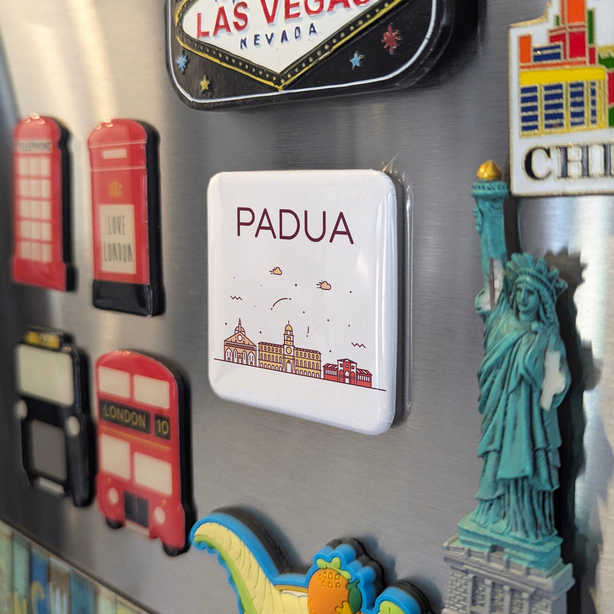 Padua Italy Magnet | City of Giotto and the Oldest Botanical Garden in the World | 2x2 | Made in Canada