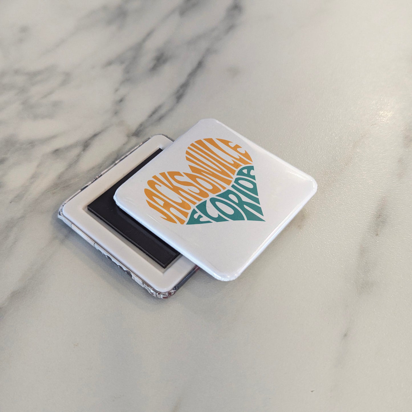 Jacksonville Florida Magnet | Jax Groove | 2×2 | Made in Canada - PhiloPerse