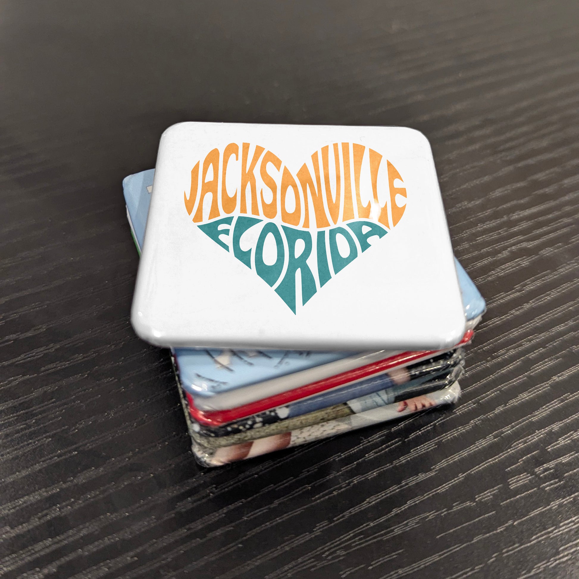 Jacksonville Florida Magnet | Jax Groove | 2×2 | Made in Canada - PhiloPerse