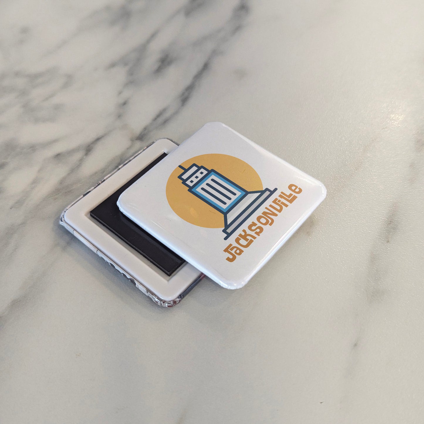 Jacksonville Florida Magnet | Sunshine Tower | 2×2 | Made in Canada - PhiloPerse