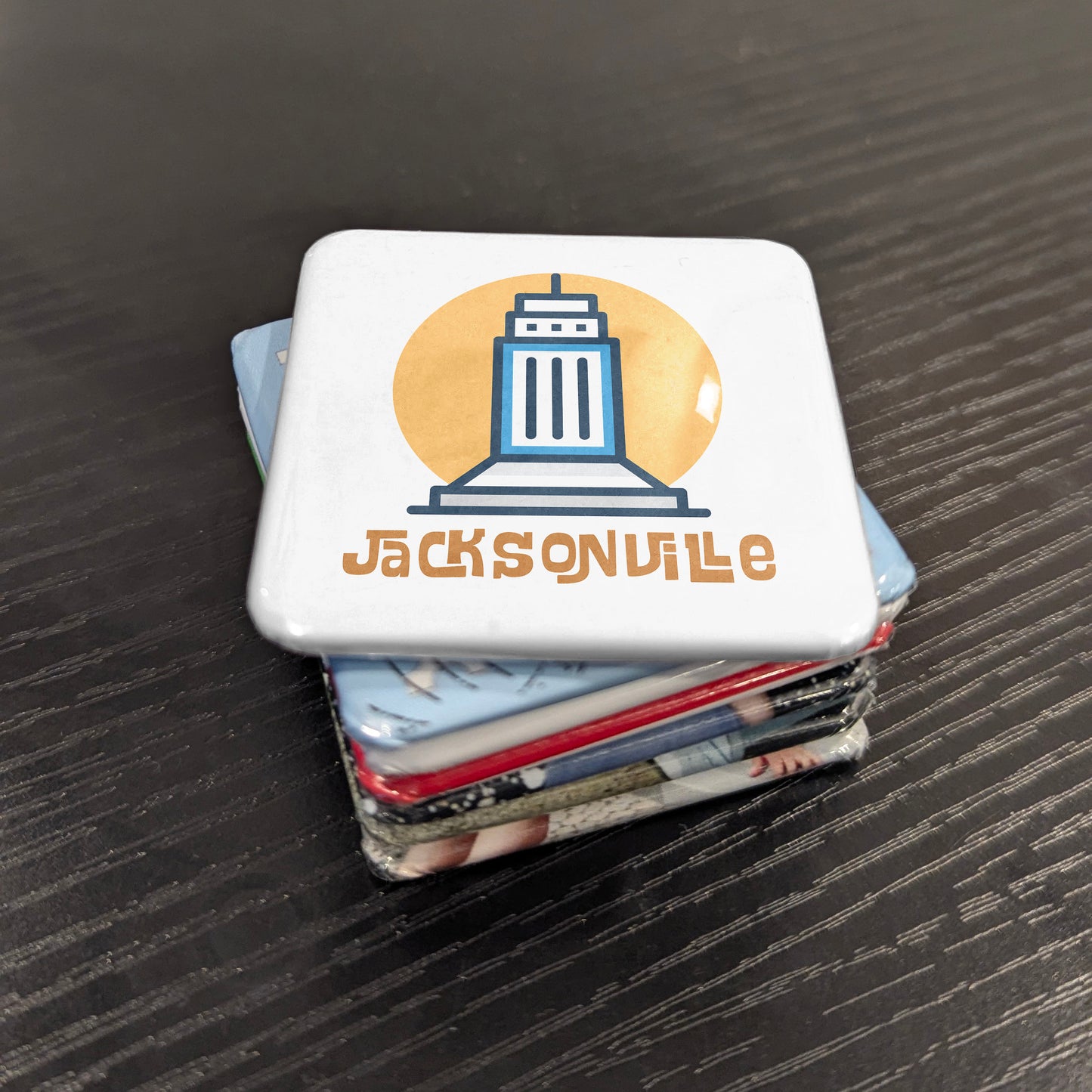 Jacksonville Florida Magnet | Sunshine Tower | 2×2 | Made in Canada - PhiloPerse