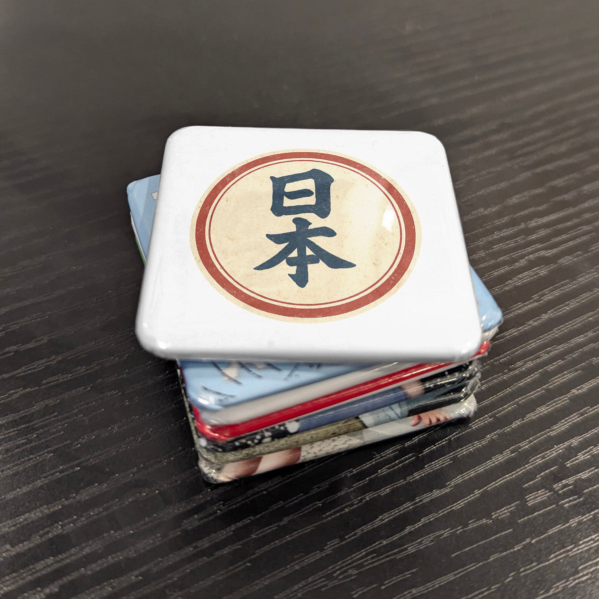 Japan Asia Magnet | Kanji Living Script of Japanese Civilization | 2x2 | Made in Canada
