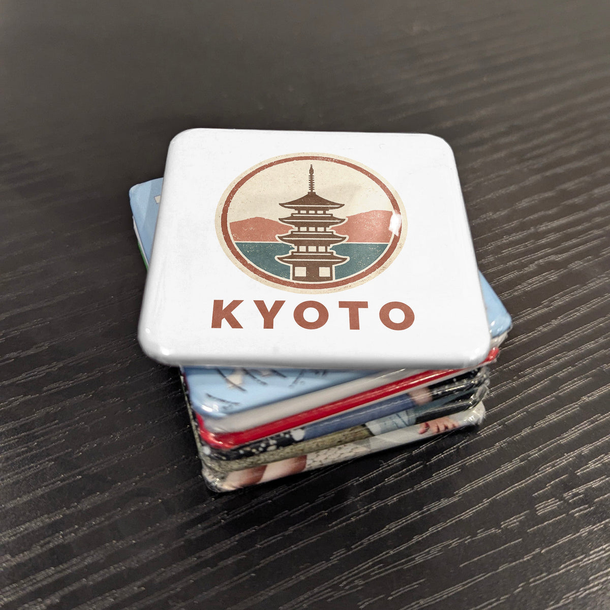 Kyoto Japan Asia Magnet | Pagoda City of a Thousand Temples | 2x2 | Made in Canada