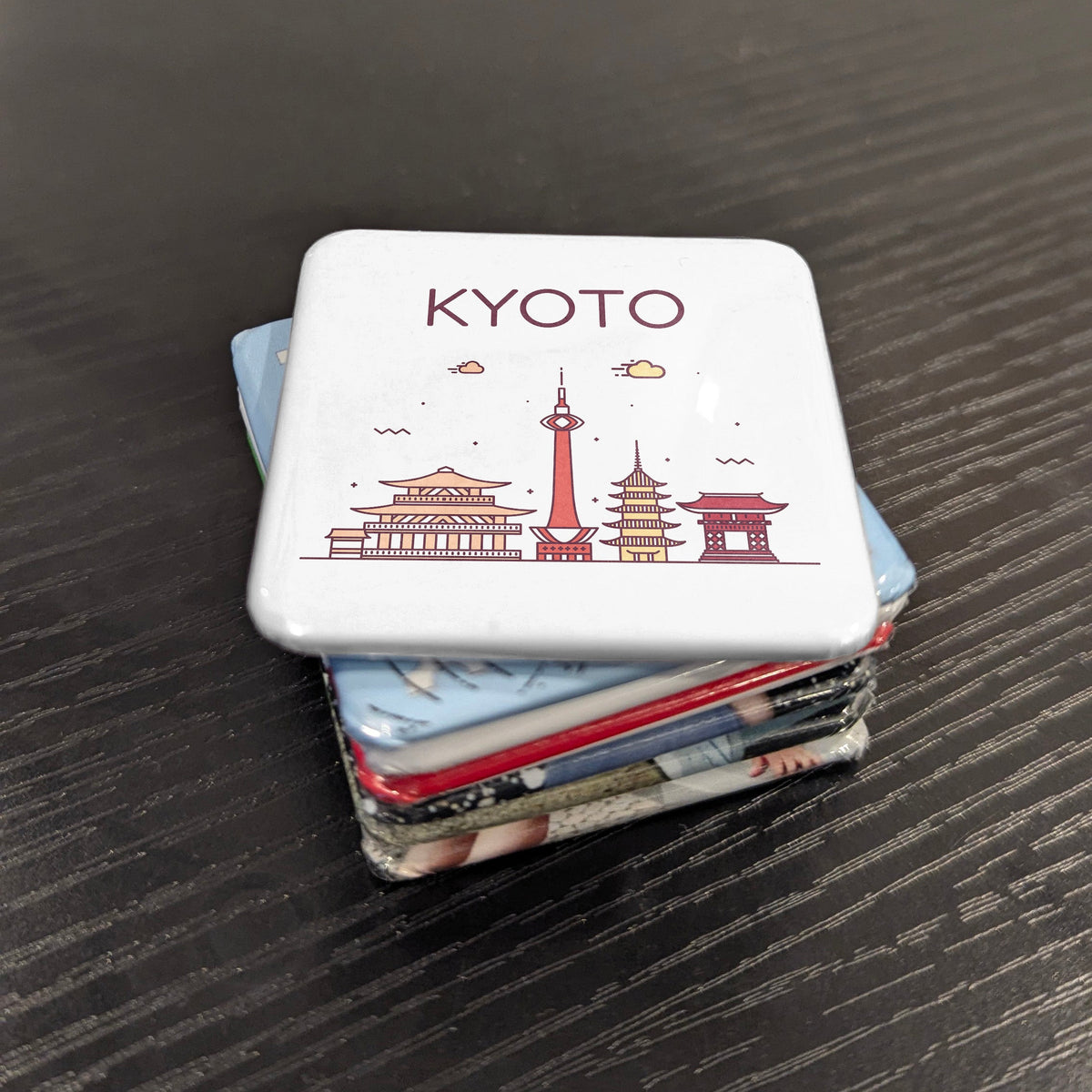 Kyoto Japan Asia Magnet | Ancient Imperial Capital of the Rising Sun | 2x2 | Made in Canada