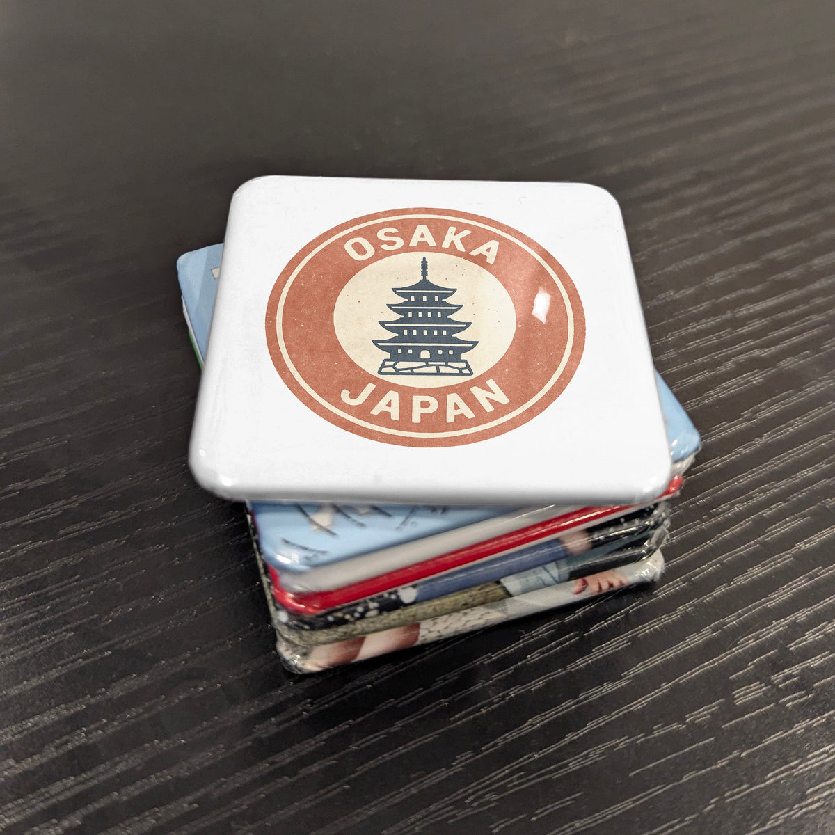 Osaka Japan Asia Magnet | Nation's Kitchen Dotonbori Spirit of Naniwa | 2x2 | Made in Canada