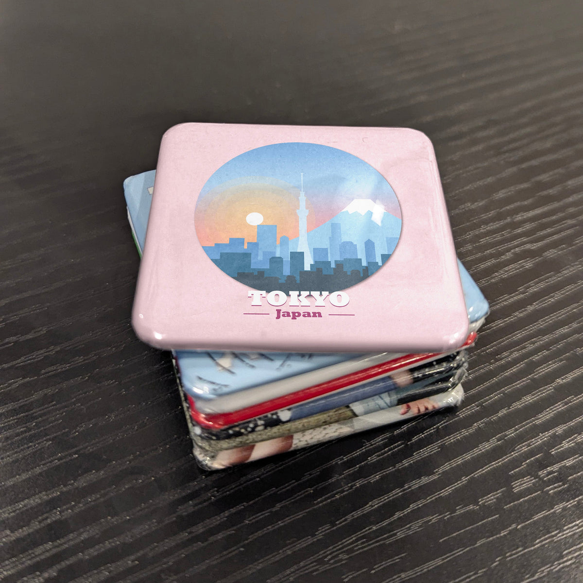 Tokyo Japan Asia Magnet | Neon Skyline of the World's Greatest Megalopolis | 2x2 | Made in Canada