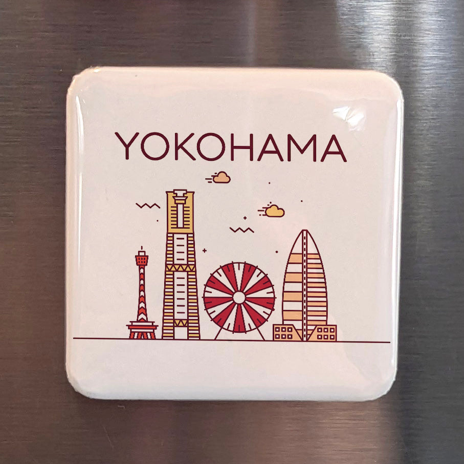 Yokohama Japan Asia Magnet | Port City Gateway of the Pacific on Tokyo Bay | 2x2 | Made in Canada