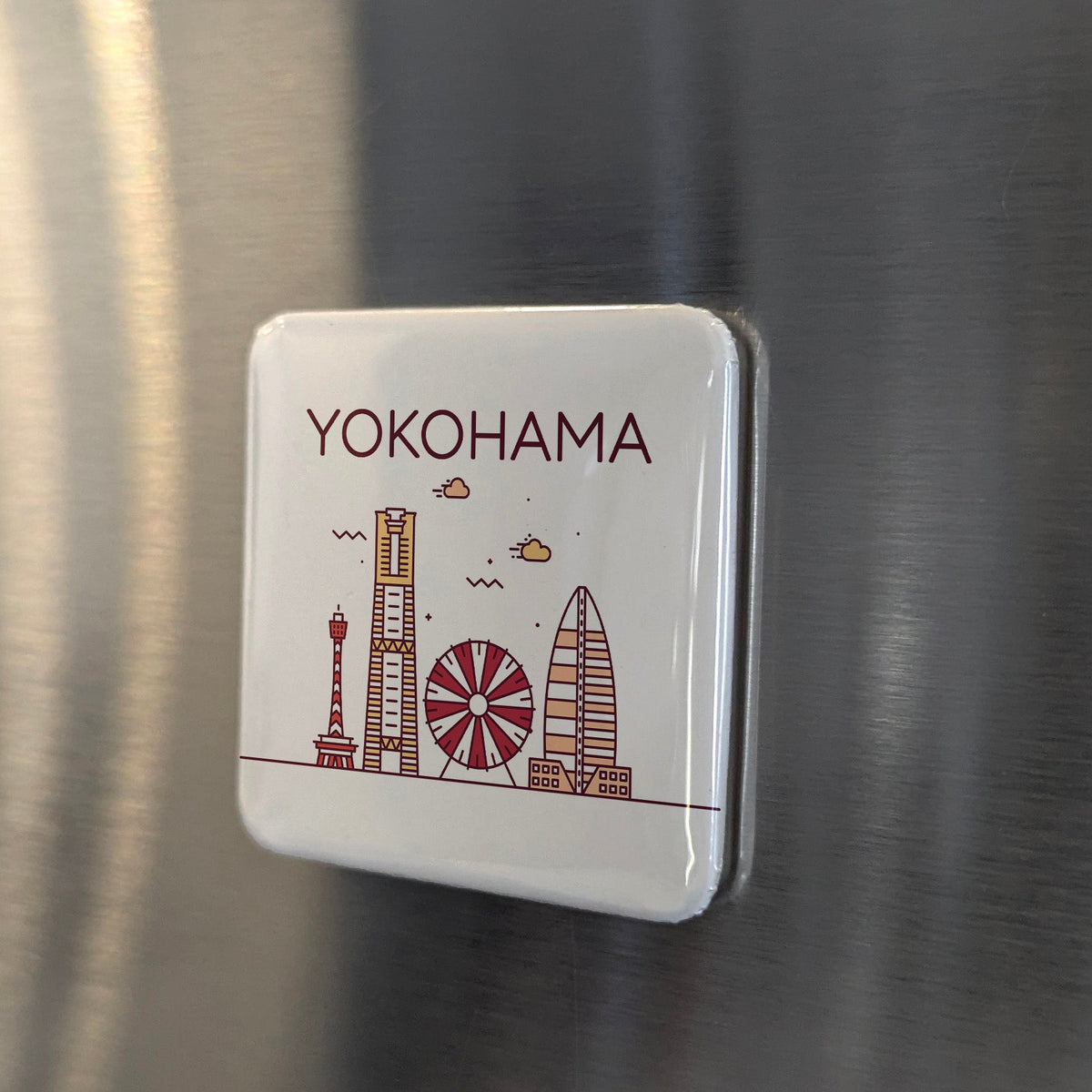 Yokohama Japan Asia Magnet | Port City Gateway of the Pacific on Tokyo Bay | 2x2 | Made in Canada