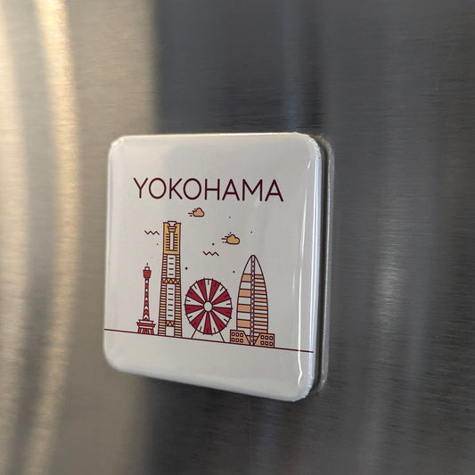 Yokohama Japan Asia Magnet | Port City Gateway of the Pacific on Tokyo Bay | 2x2 | Made in Canada