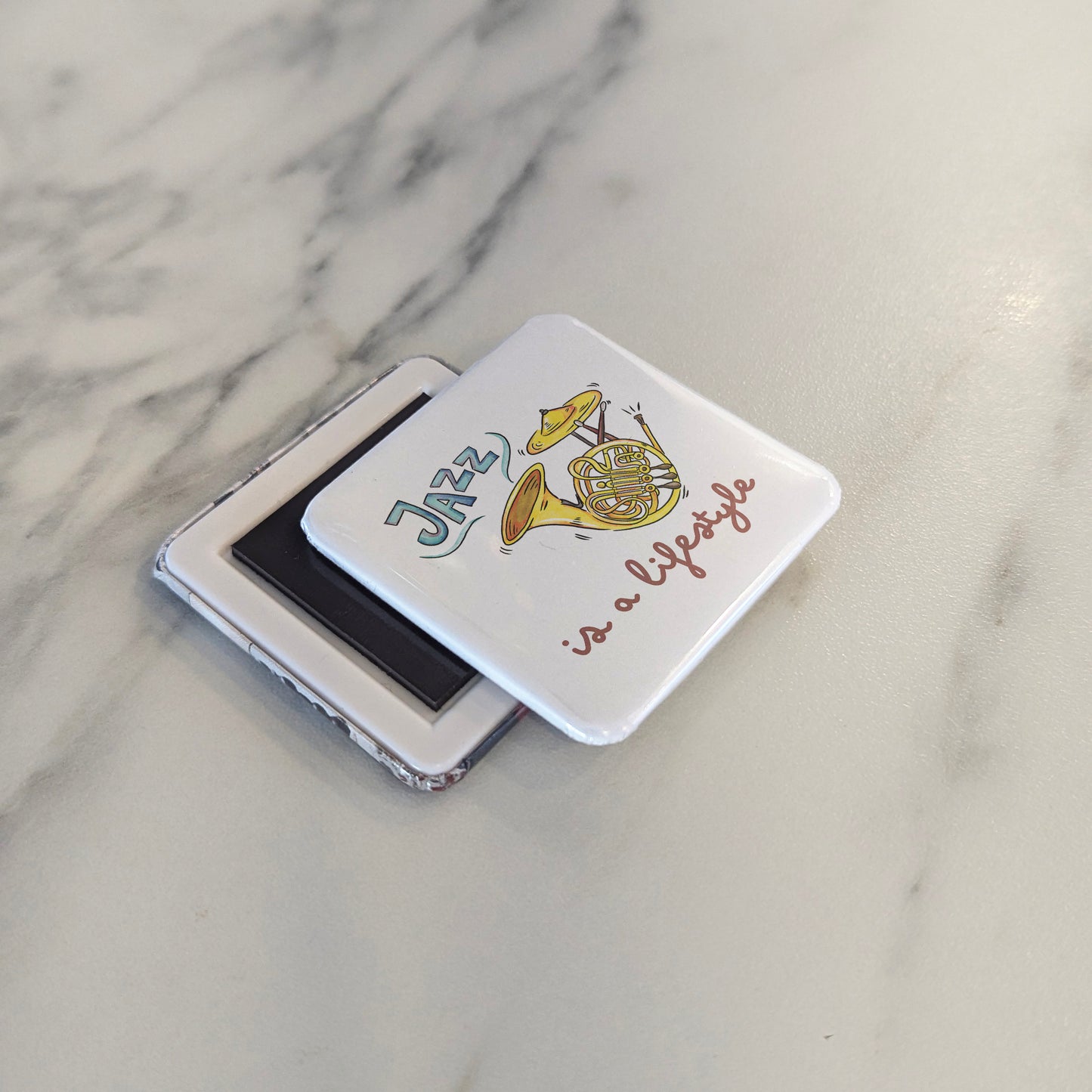 Jazz is a Lifestyle Fridge Magnet - PhiloPerse