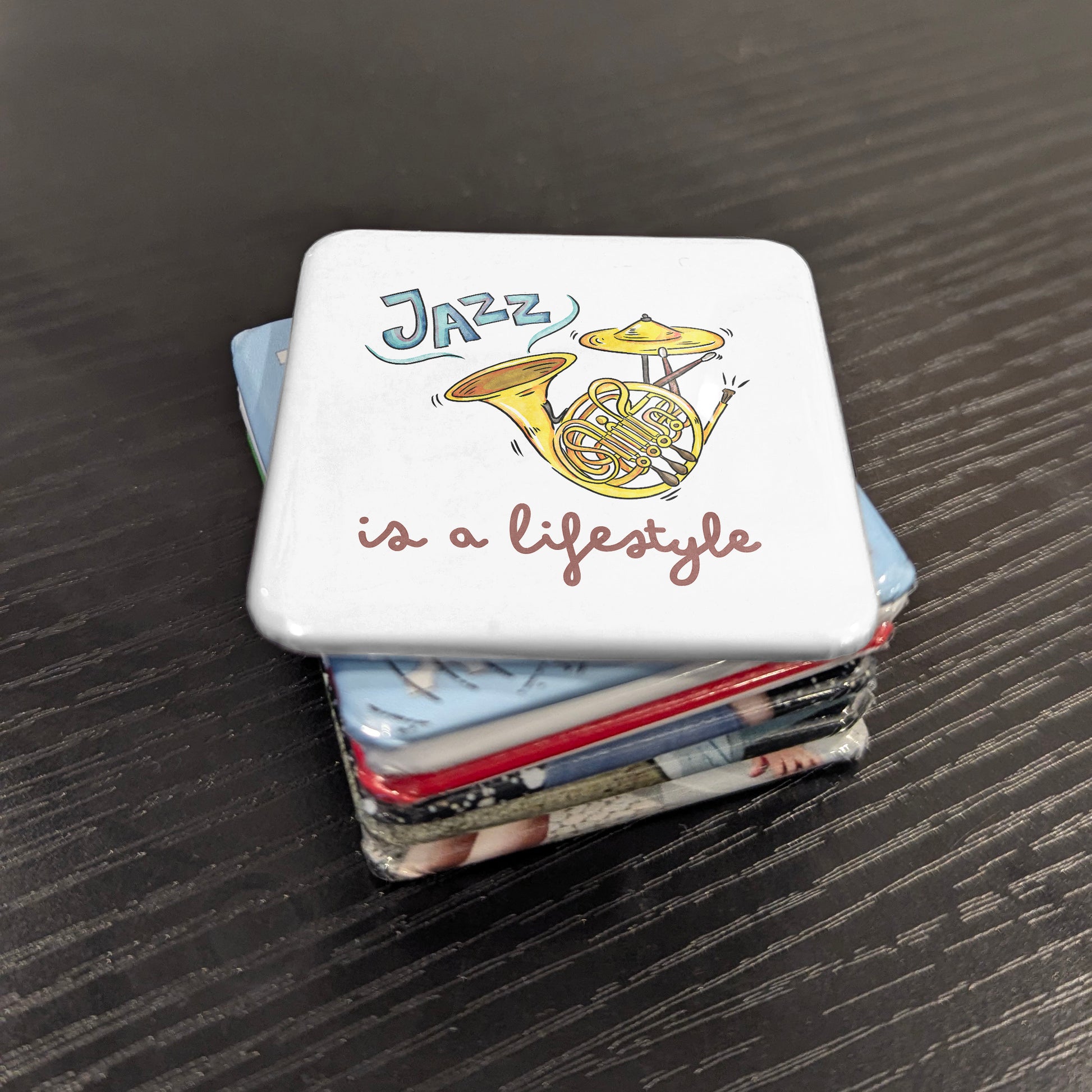 Jazz is a Lifestyle Fridge Magnet - PhiloPerse