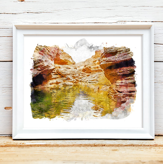 Tabas Kal Jenni, Iran, Art Print | 8×10 | Made in Canada - PhiloPerse